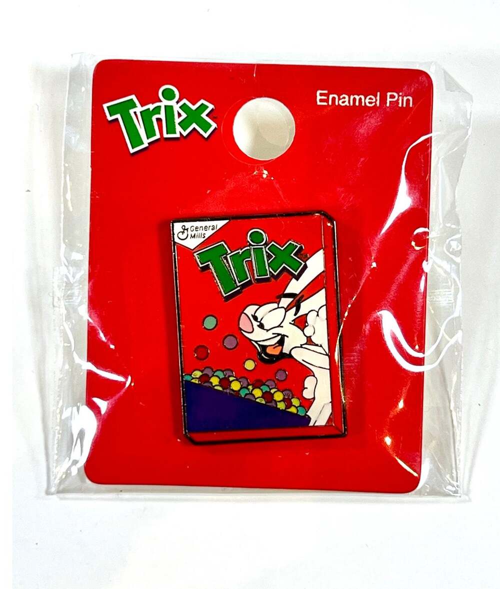 Loungefly General Mills Trix Cereal Box Enamel Pin Retro Nostalgia New Sealed